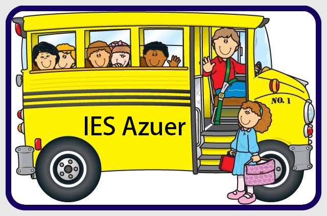 Autobuses para alumnos del IES Azuer curso 21/22