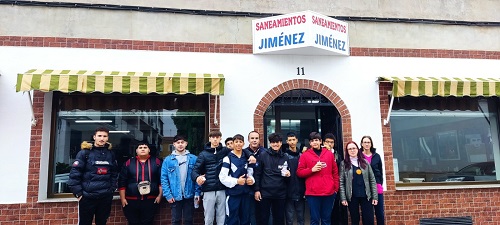 Visita las instalaciones de la empresa Saneamientos Jiménez en Manzanares