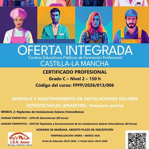 FÓRMATE EN ENERGÍAS RENOVABLES CON CERTIFICADO OFICIAL